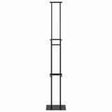 Trade Show Displays 2 pcs Black 30 x 23.5 x 210 cm Steel 3407634