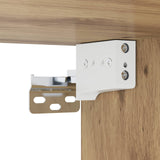 Wall-mounted TV Cabinet Wall-Mounted Artisan Oak 8006012