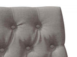 Upholstered Headboard Taupe 90 cm Solid Pine Wood 879362