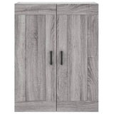 Highboard Grey Sonoma 69.5x34x180 cm Engineered Wood 3199815