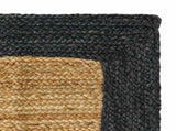 Area Rugs Dark Grey 120 x 170 cm Jute 42010691