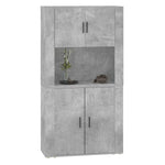 Highboard Concrete Grey Engineered Wood 3185355