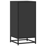 Sideboard Black 35.5x35x76 cm Engineered Wood and Metal 848959