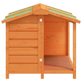 Dog Kennel Brown 96x87x80.5 cm Solid Wood Pine 172264