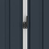 Garden Shed Anthracite 205x129x183 cm Galvanised Steel 46299