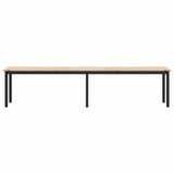 Bench Natural 200 x 35 x 45 cm Solid Pine Wood 892777