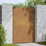 Garden Gate 85x150 cm Corten Steel 153259