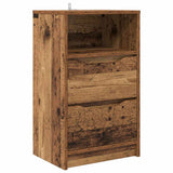Bedside Table Old Wood 40 x 30 x 467 cm Engineered Wood 888923