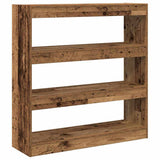 Book Cabinet Old wood 100 x 30 x 103 cm Engineered Wood 862724