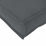 Pallet Cushion Set 2 pcs Anthracite 120 x 80 x 12 cm 3329079