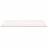 Desk Top White 100x60x2.5 cm Solid Wood Pine 824466