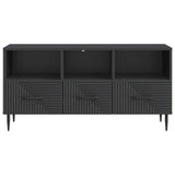 TV Cabinet with Drawer Black 102 x 34.5 x 50 cm Engineered Wood 894906