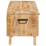 Storage Box with Storage 70 x 35 x 40 cm Solid mango wood 4104571