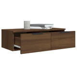 Wall Cabinet Brown Oak 68x30x20 cm Engineered Wood 817095