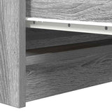 Sideboard Grey Sonoma 100x35x99 cm Engineered Wood 3328494