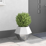 Planter Silver 50 x 50 x 40 cm Stainless Steel 884060
