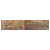 Bench 160 cm Solid Wood Reclaimed and Steel 4006412
