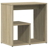ZNTS Side Tables 2 pcs Sonoma Oak 50x30x50 cm Engineered Wood 840560