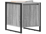 Bedside Table 2 pcs Grey Sonoma 39.5 x 30 x 50 cm 886649
