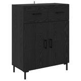 Sideboard Black Oak 69.5 x 34 x 90 cm Engineered Wood 882283