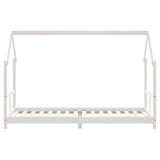 Kids Bed Frame White 80x200 cm Solid Wood Pine 835716