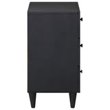 Bedside Table Multicolour 50 x 33 x 60 cm Solid Mango Wood 4018709