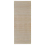 Rectangular Natural Bamboo Rugs 2 pcs 120x180 cm 278744