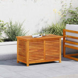 Garden Storage Box with Louver 90x50x56 cm Solid Wood Acacia 365840