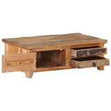 Coffee Table 90x50x31 cm Solid Reclaimed Wood 320384