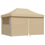 Party Tent Folding Beige 292 x 440 x 315 cm Oxford Fabric 42023632