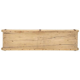 Tray with Storage 4 pcs Brown 57 x 15 x 9 cm Solid Reclaim Wood 4019611