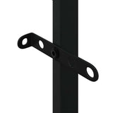 Firewood Rack Black 100x30x209 cm Steel 4018469