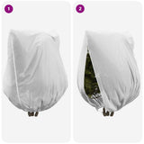 Frost Protection Plant Fleece Covers 3 pcs White 3 x 3.93 m 42021060