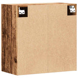 Wall Cabinet Old Wood 60x31x60 cm Engineered Wood 857302