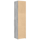 Highboard Grey Sonoma 45x42.5x185 cm Engineered Wood 3281453