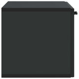Wall-Mounted TV Cabinet Black 59.5 x 31 x 30 cm Engineered Wood 899386