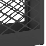 Rain Umbrella Stand Black 28 x 12 x 41 cm Steel 868518