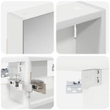 Bathroom Cabinet Set 3 pcs 80 x 10.5 x 50 cm Engineered wood 3403648