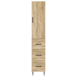 Cabinet Set 2 pcs Sonoma Oak 33 x 34.5 x 90 cm Engineered Wood 3416648