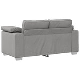 Sofa Set 2 pcs Cloud grey 219 x 77 x 82 cm Fabric 3324748