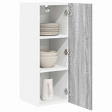 Hanging Cabinet Grey Sonoma and White 30 x 31 x 80 cm 884252