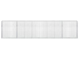 Gabion with 3.5 mm Wire and 5x10 cm Mesh 500x50x150 cm 3462844