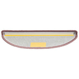 Stair Mats 30 pcs 65x21x4 cm Light Pink Half Round Large 3365820