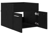 Sink cabinet Black Oak 41 x 38.5 x 46 cm Engineered Wood 8003719