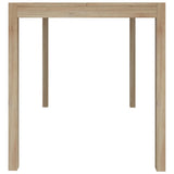 Dining Table 110x70x75 cm Solid Wood Acacia 345081