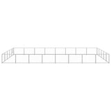 Dog Kennel Silver 40 m Steel 3082166