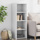 Highboard White 40x41x124 cm Engineered Wood 846383