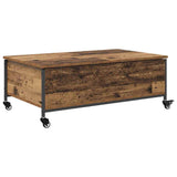 Coffee Table Old Wood 91 x 55 x 32 cm Engineered Wood 883001