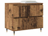 Storage Cabinet 3 pcs Old Wood 60 x 35 x 70 cm 3394509