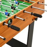 Folding Football Table 121x61x80 cm Light Brown 91941